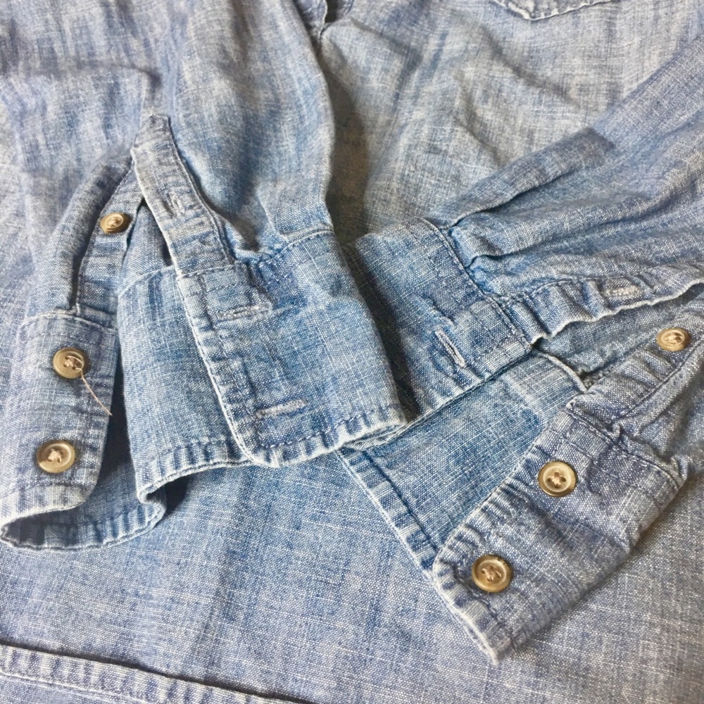 Jean material top